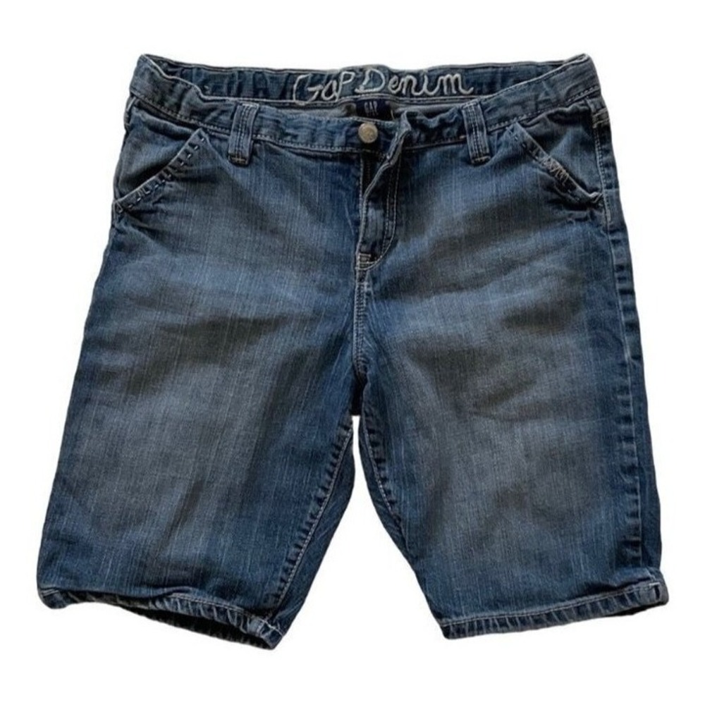Gap Denim Kids Girls Blue Jean Shorts Size‎ 16 Plus Casual Everyday